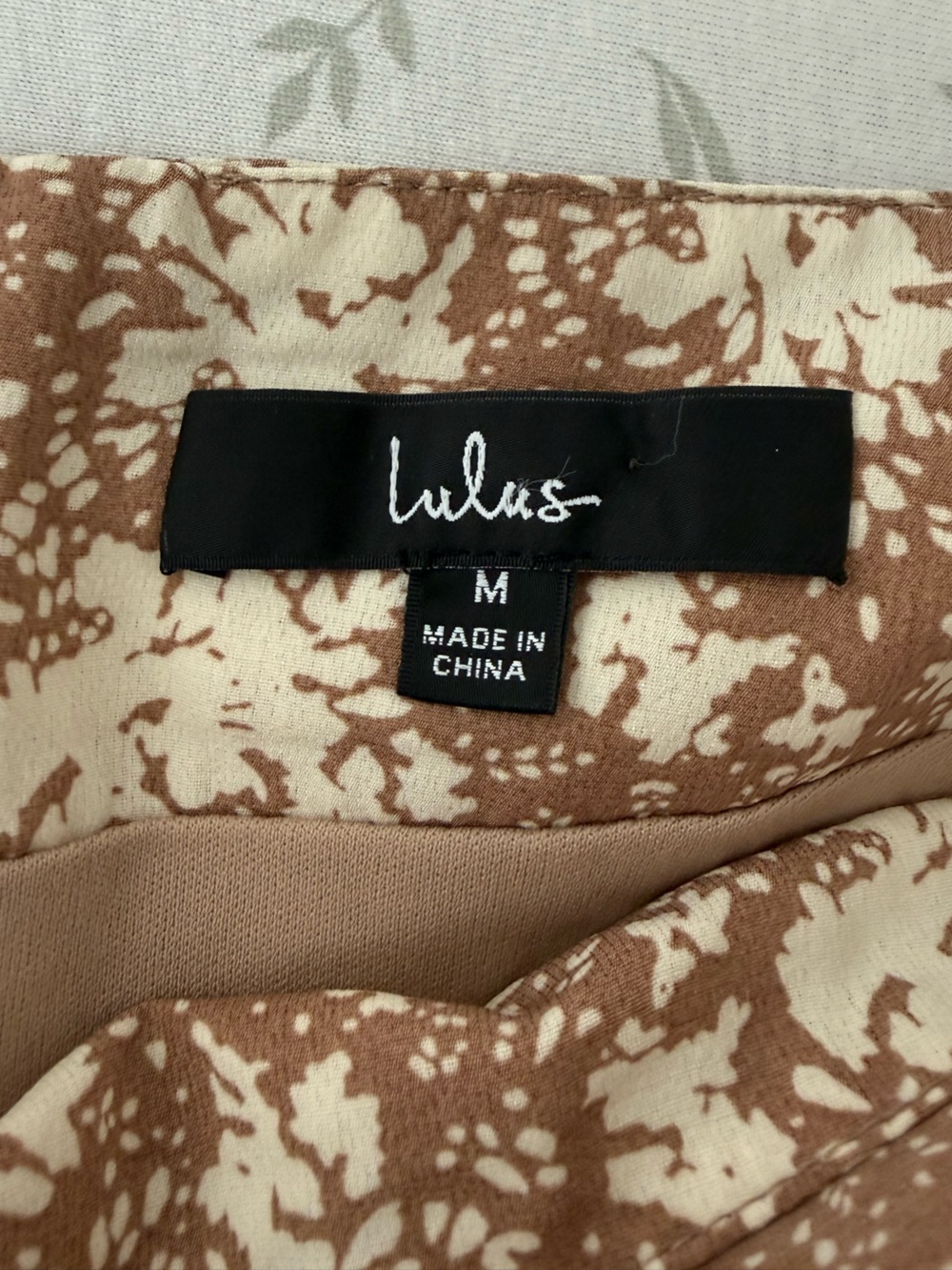 Lulus Picturesque Moments Brown Floral Print Strappy Maxi Dress Size Medium - Picture 8 of 8
